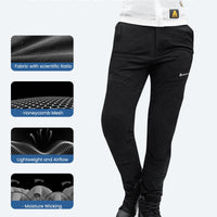 ILM Motorcycle Riding Pants Armor Flow with Pads Summer Lightweight Mesh Pants Model AFP01