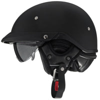 ILM Open Face Motorcycle Half Helmet Model P118