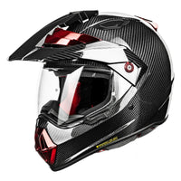 ILM Carbon Fibre Snell M2020D Full Face Motorcycle Adventure Helmet Model L13