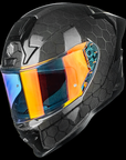 ILM Carbon Fiber Motorcycle Helmets Full Face Racing Helmet Model MF577P