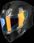 ILM Carbon Fiber Motorcycle Helmets Full Face Racing Helmet Model MF577P