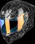 ILM Carbon Fiber Motorcycle Helmets Full Face Racing Helmet Model MF577P