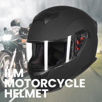 ILM Full Face Motorcycle Helmet Model 317