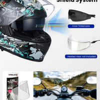 ILM Full Face MIPS Motorcycle Helmet Model 129M