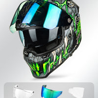 ILM Full Face Motorcycle Helmets Racing Helmet Model MF509