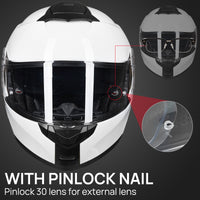 ILM Motorcycle Modular Full Face Helmet Model 159
