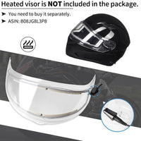 ILM Motorcycle Snowmobile Full Face Helmet Model 129