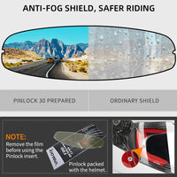 ILM Full Face Motorcycle Helmet Model 817