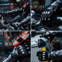 ILM Motorcycle Powersports Racing Gloves Model 10C