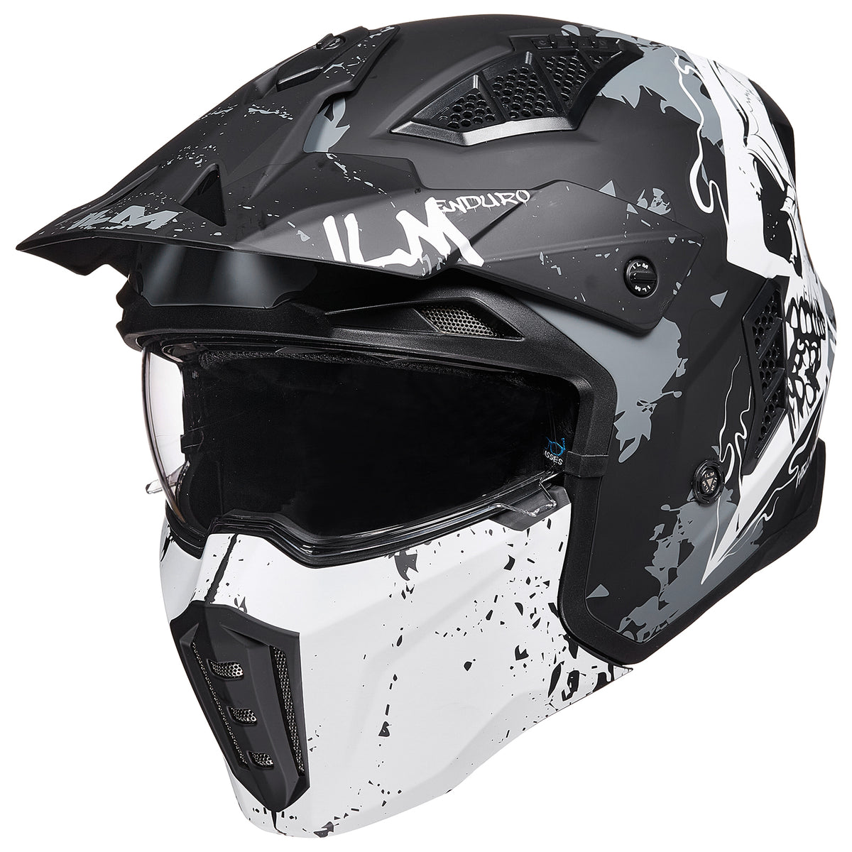 Defcon three mountain bike helmet black and gray - Ufo Plast