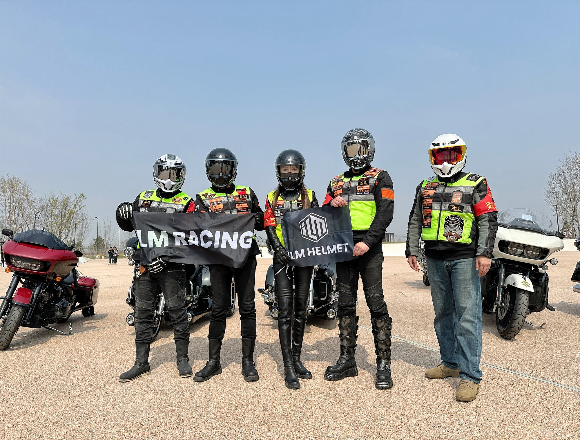 ILM and Harley Riders in Beijing, China