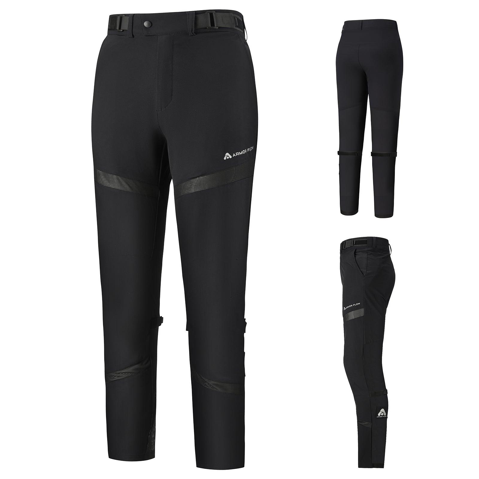 ILM Motorcycle Riding Pants Armor Flow with Pads Summer Lightweight Mesh Pants Model AFP01 - ILM