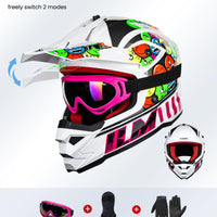 ILM Youth ATV Helmet Kids Dirt Bike Helmet Model Z705