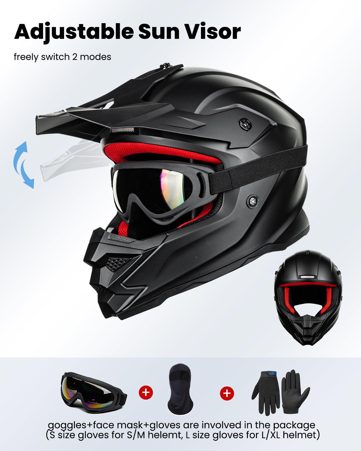 ILM Youth ATV Helmet Kids Dirt Bike Helmet Model Z705 - ILM