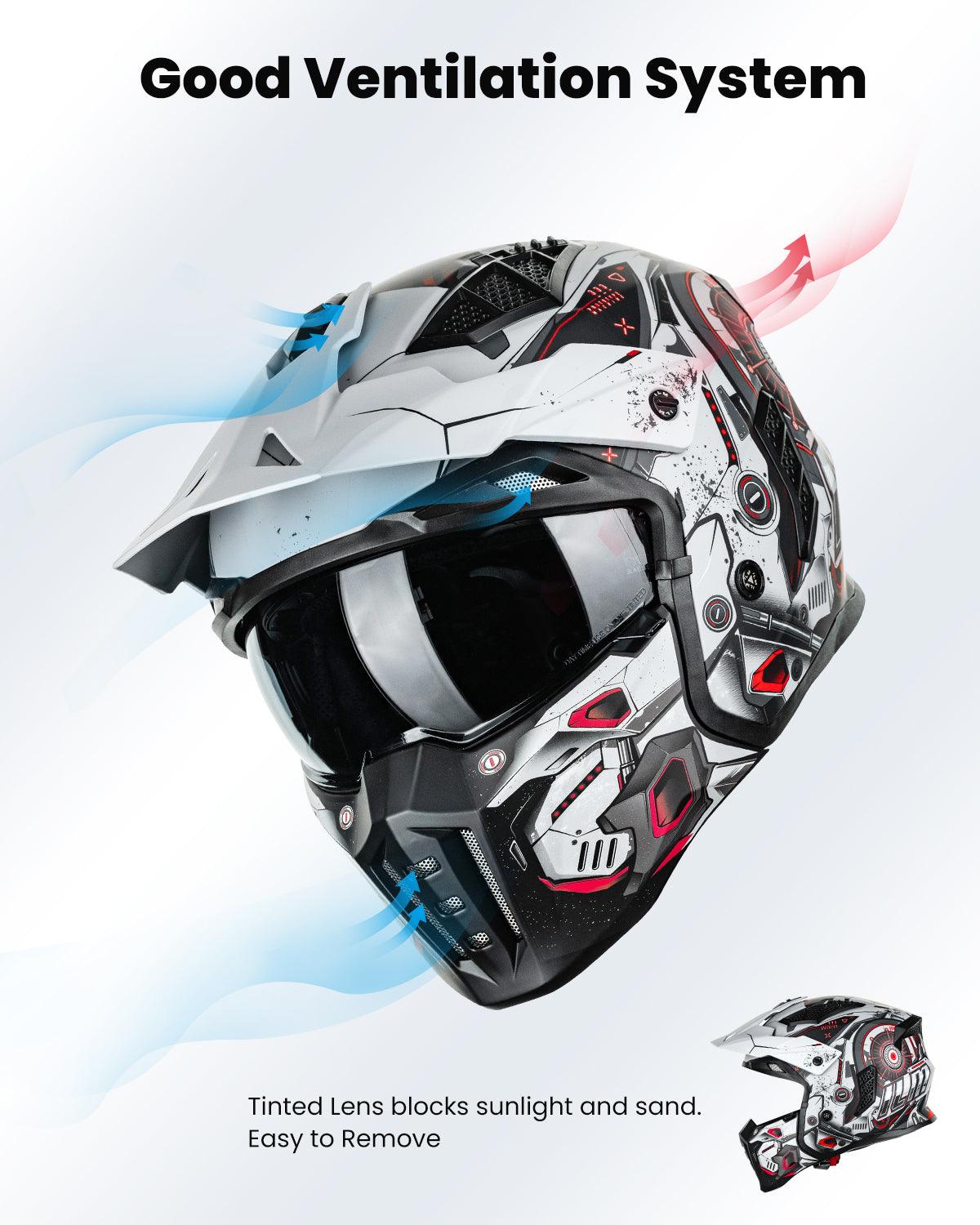 ILM Open Face Motorcycle 3/4 Half Helmet Model Z302 ILM Open Face Motorcycle 3/4 Half Helmet Model Z302