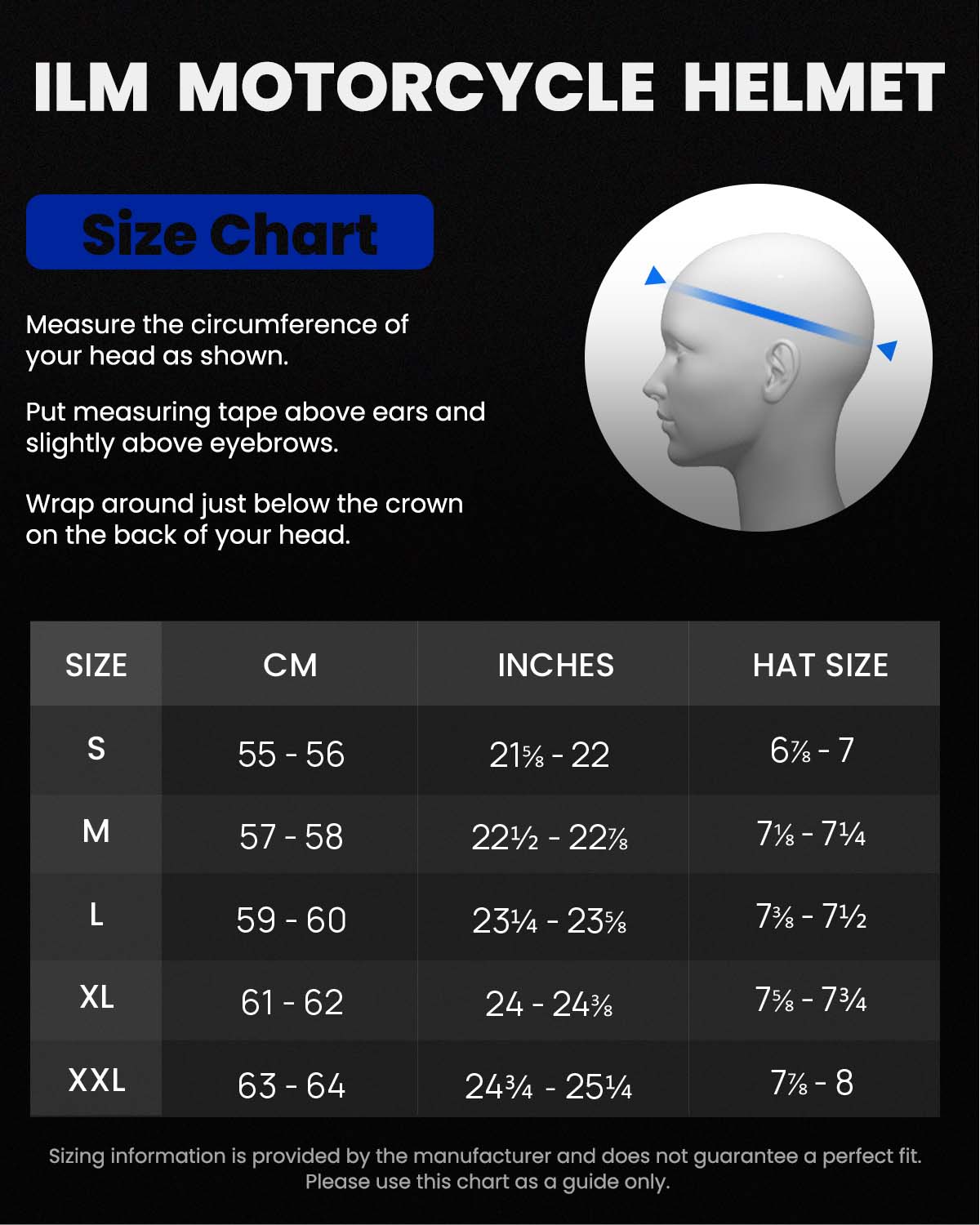 ILM Full Face Motorcycle Helmets Powersports Street Racing Cascos para Motos Model MF510