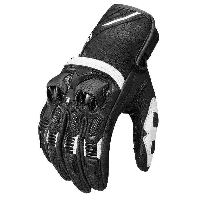 ILM Motorcycle Leather Gloves Breathable Riding Motocross Gloves Model GL3 - ILM