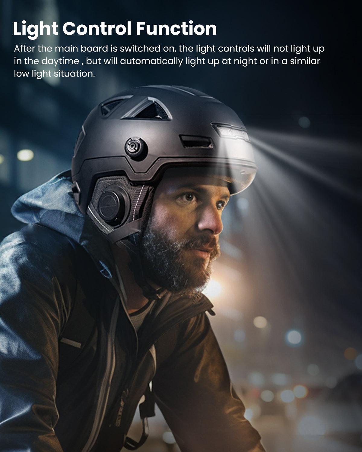 ILM Smart Bike Helmet for Scooters Model E3-12LSBT - ILM