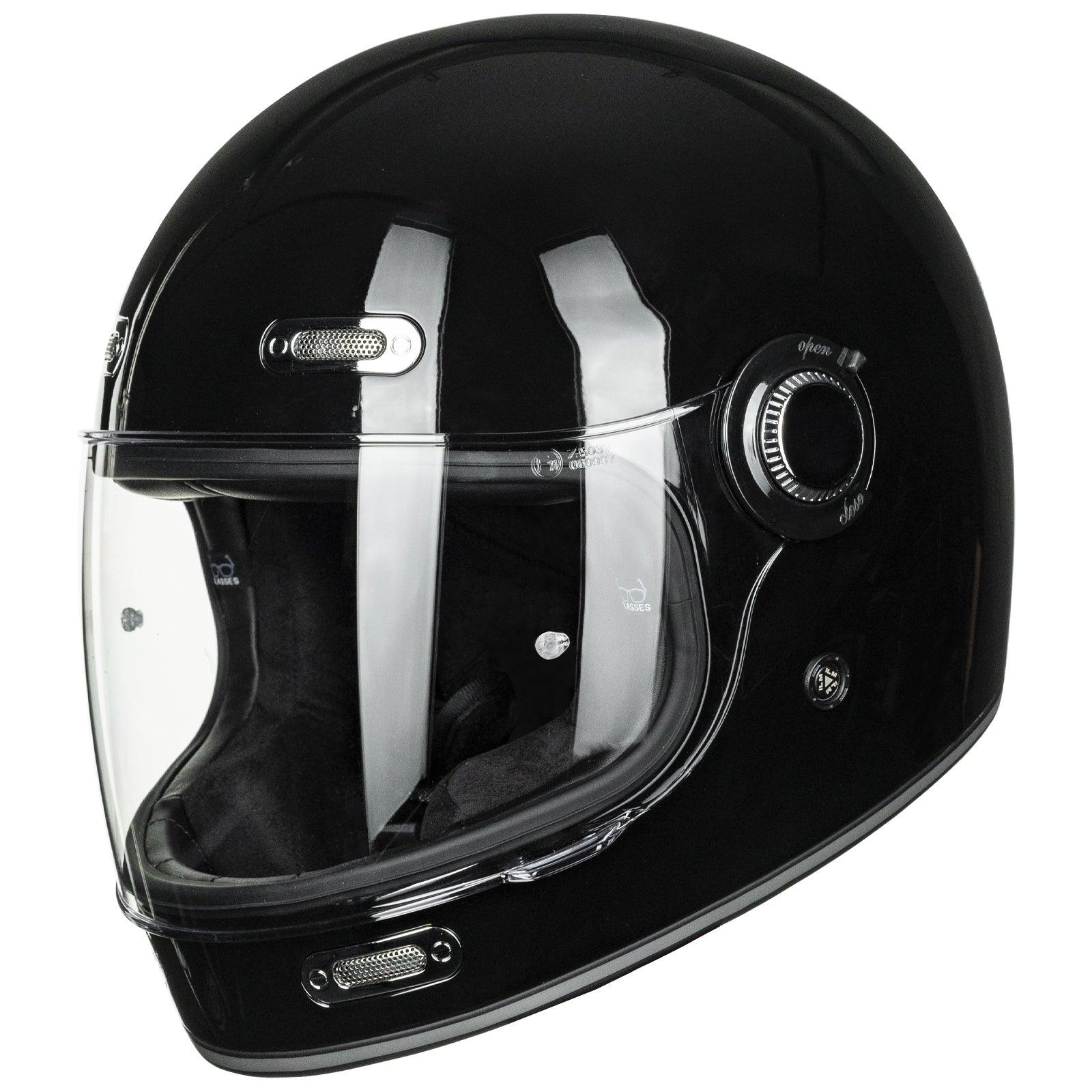 ILM Retro Full Face Motorcycle Helmet Model Z503 - ILM