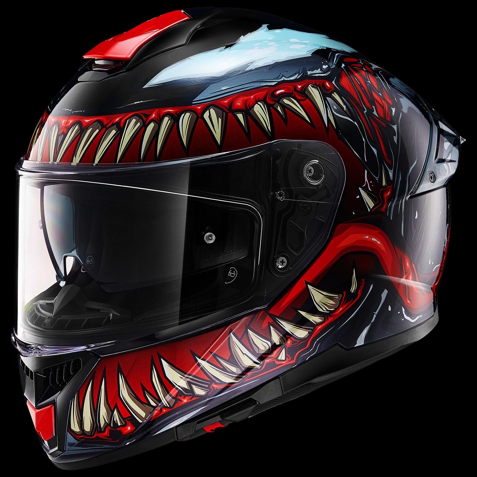 ILM Vintage Full Face Motorcycle Helmets Model Z502
