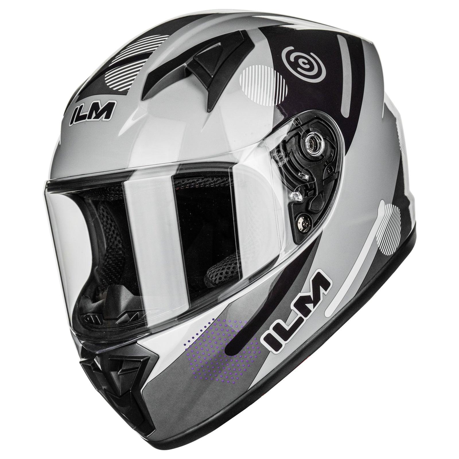 ILM Youth Kids Full Face Motorcycle Helmet Model MF521 - ILM
