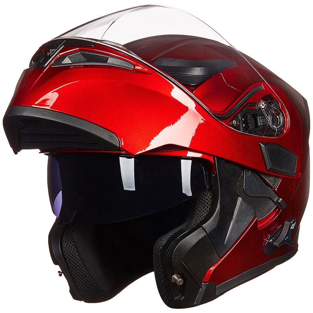 ILM Modular Flip up Full Face Bluetooth Motorcycle Helmet Model 902BT - ILM
