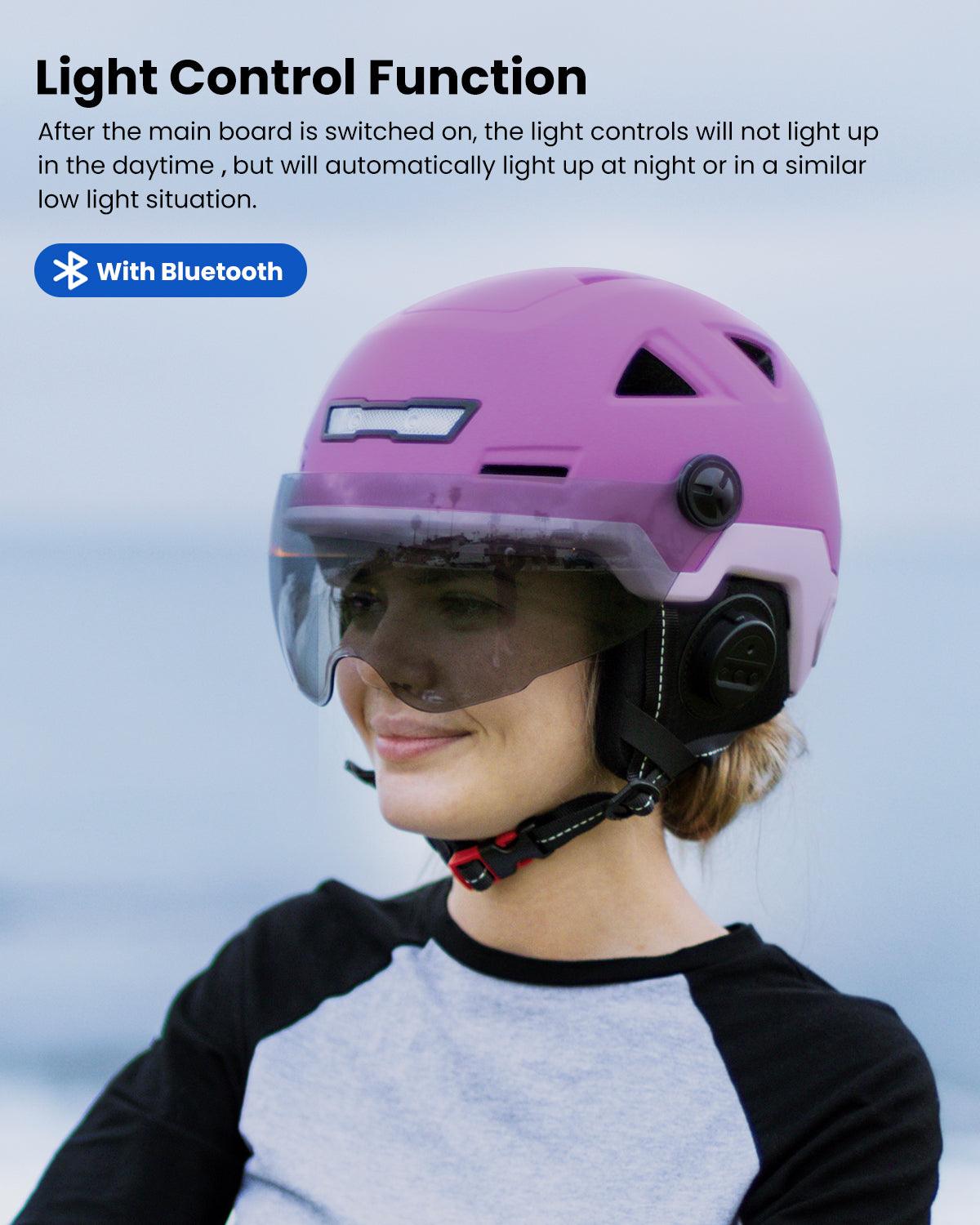ILM Smart Bike Helmet for Scooters Model E3-12LSBT - ILM
