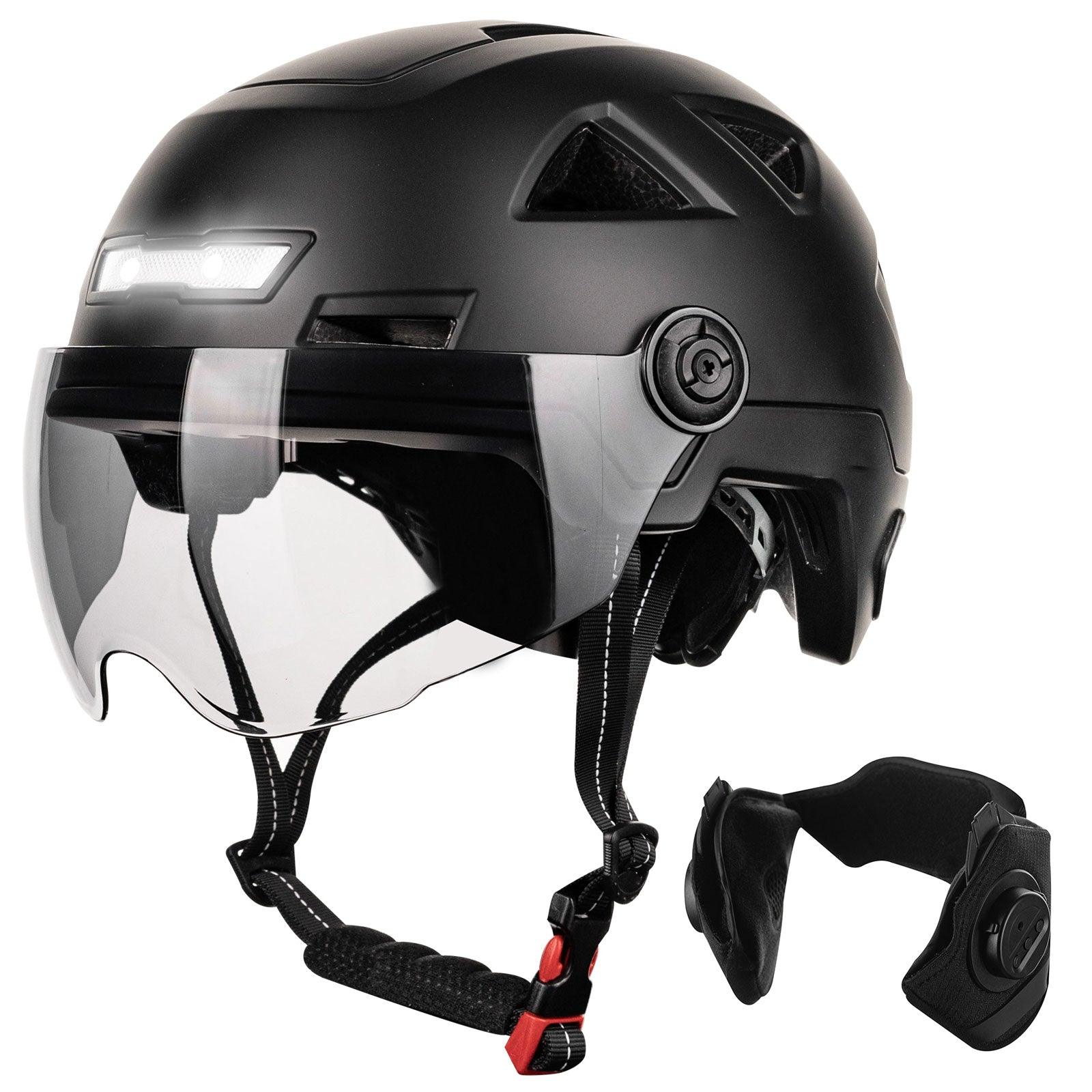 ILM Smart Adult Bike Helmet Model E3-12LS and Bluetooth Ear Pad - ILM