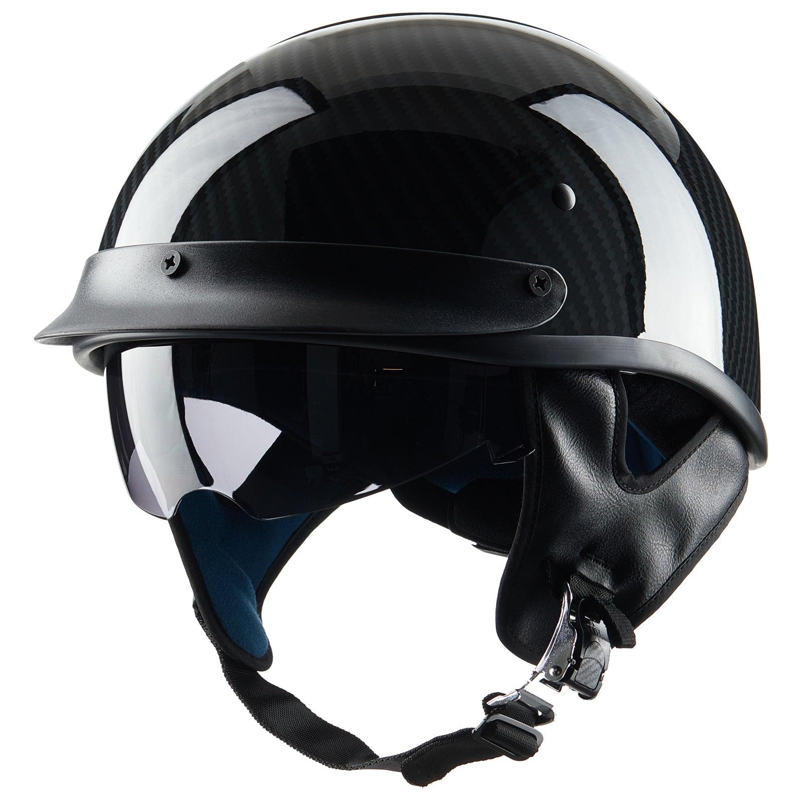 ILM Half Helmet Open Face Motorcycle Helmet Model 210V - ILM
