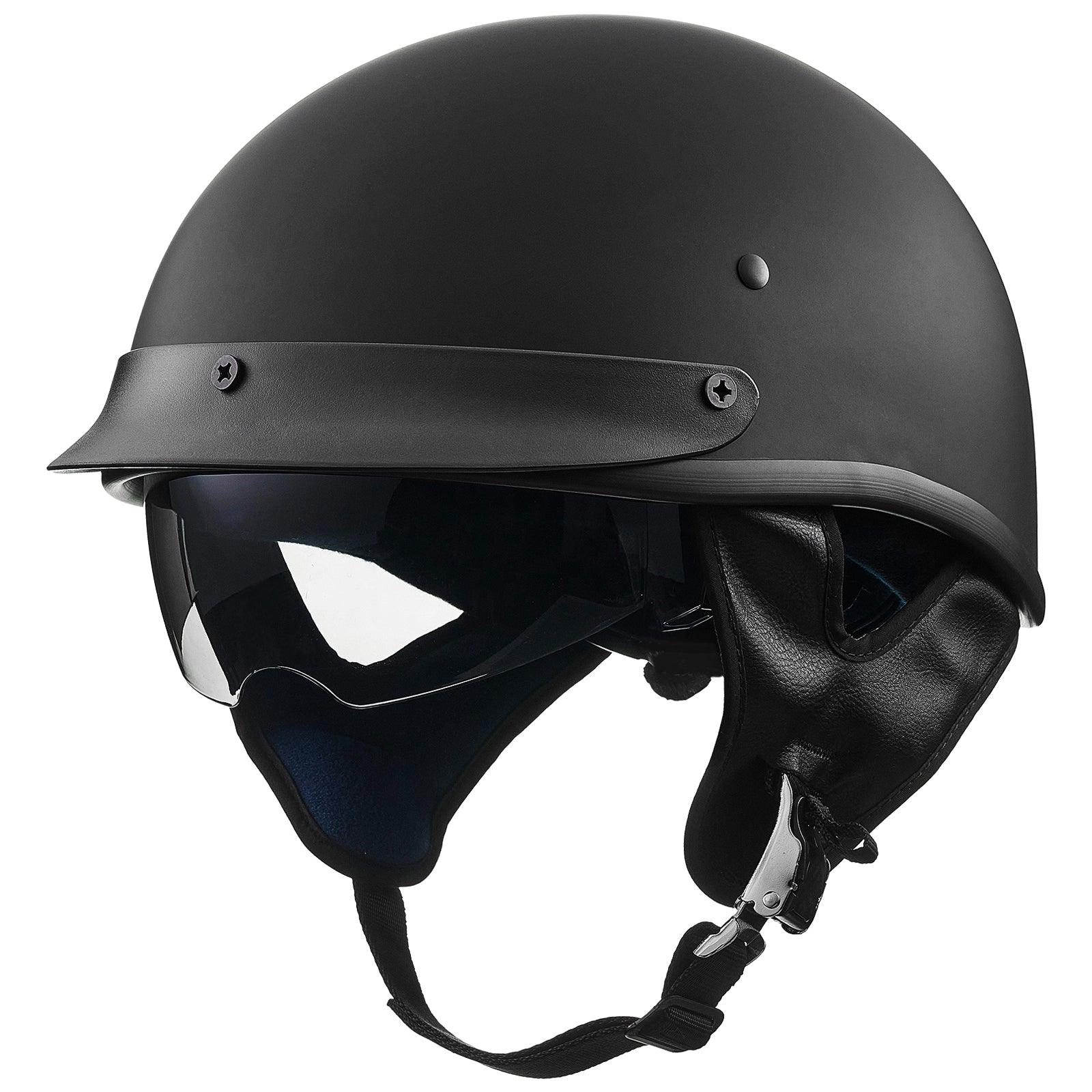 ILM Half Helmet Open Face Motorcycle Helmet Model 210V - ILM