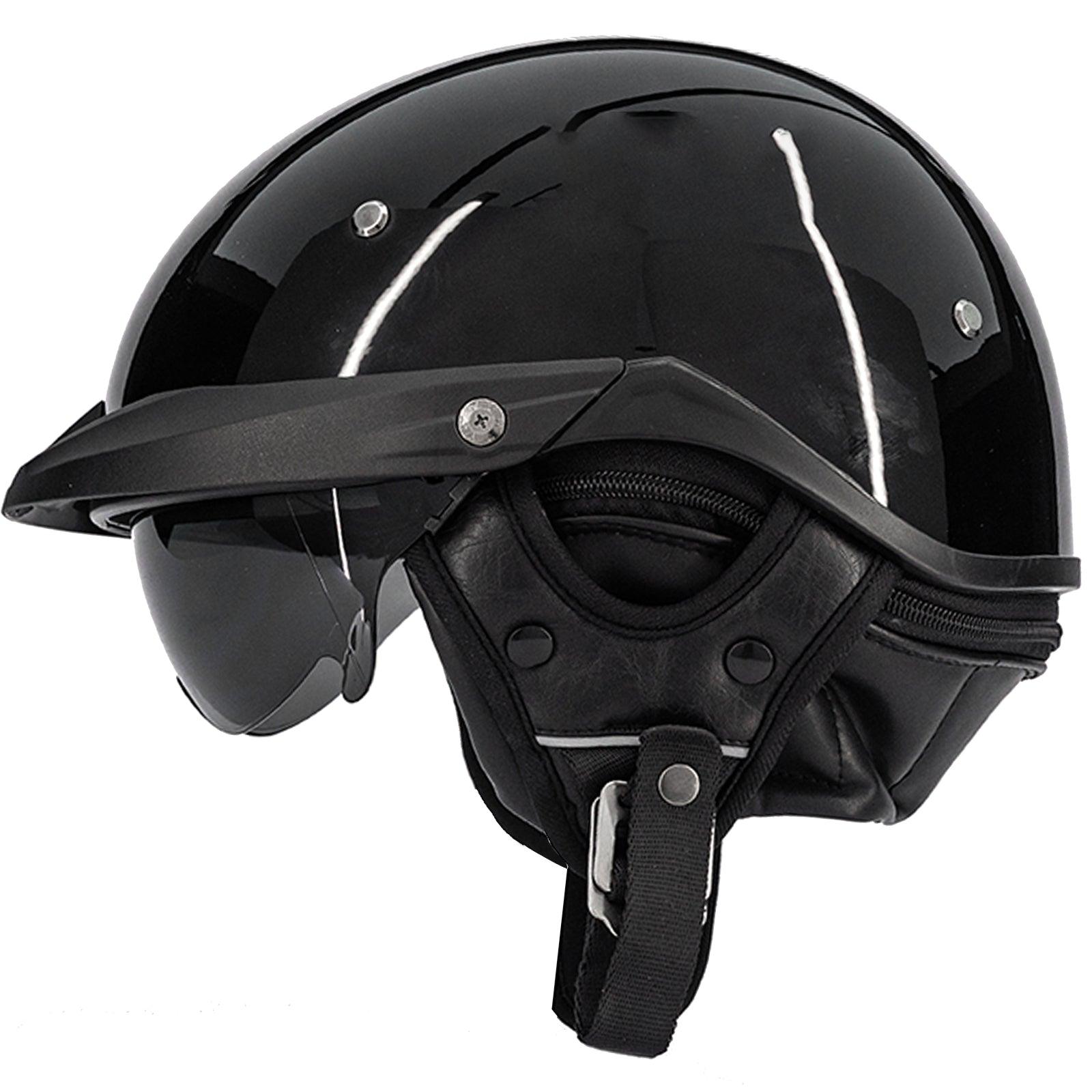 ILM Open Face Motorcycle Half Helmet Model P118 - ILM