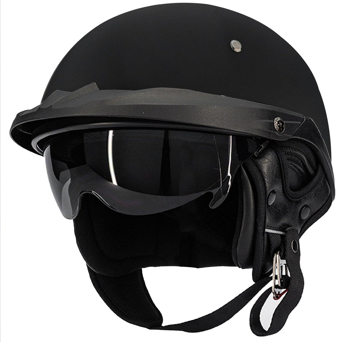 ILM Open Face Motorcycle Half Helmet Model P118