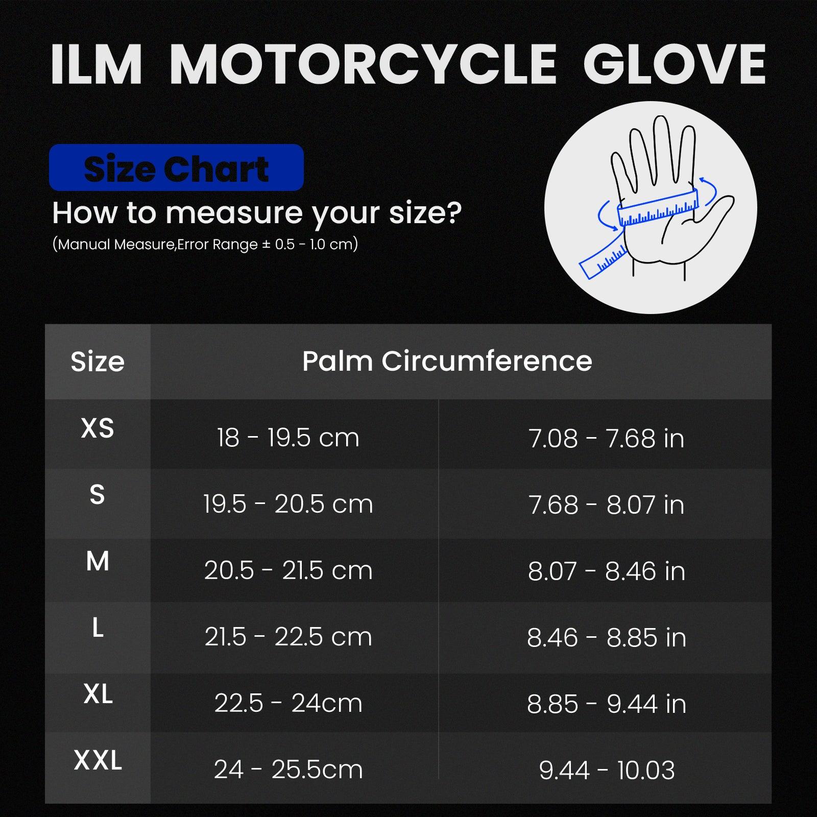 ILM Motorcycle Gloves Model JC37 - ILM