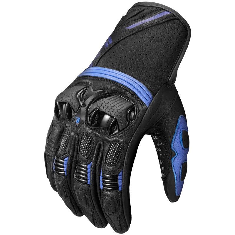 ILM Motorcycle Leather Gloves Breathable Riding Motocross Gloves Model GL3 - ILM
