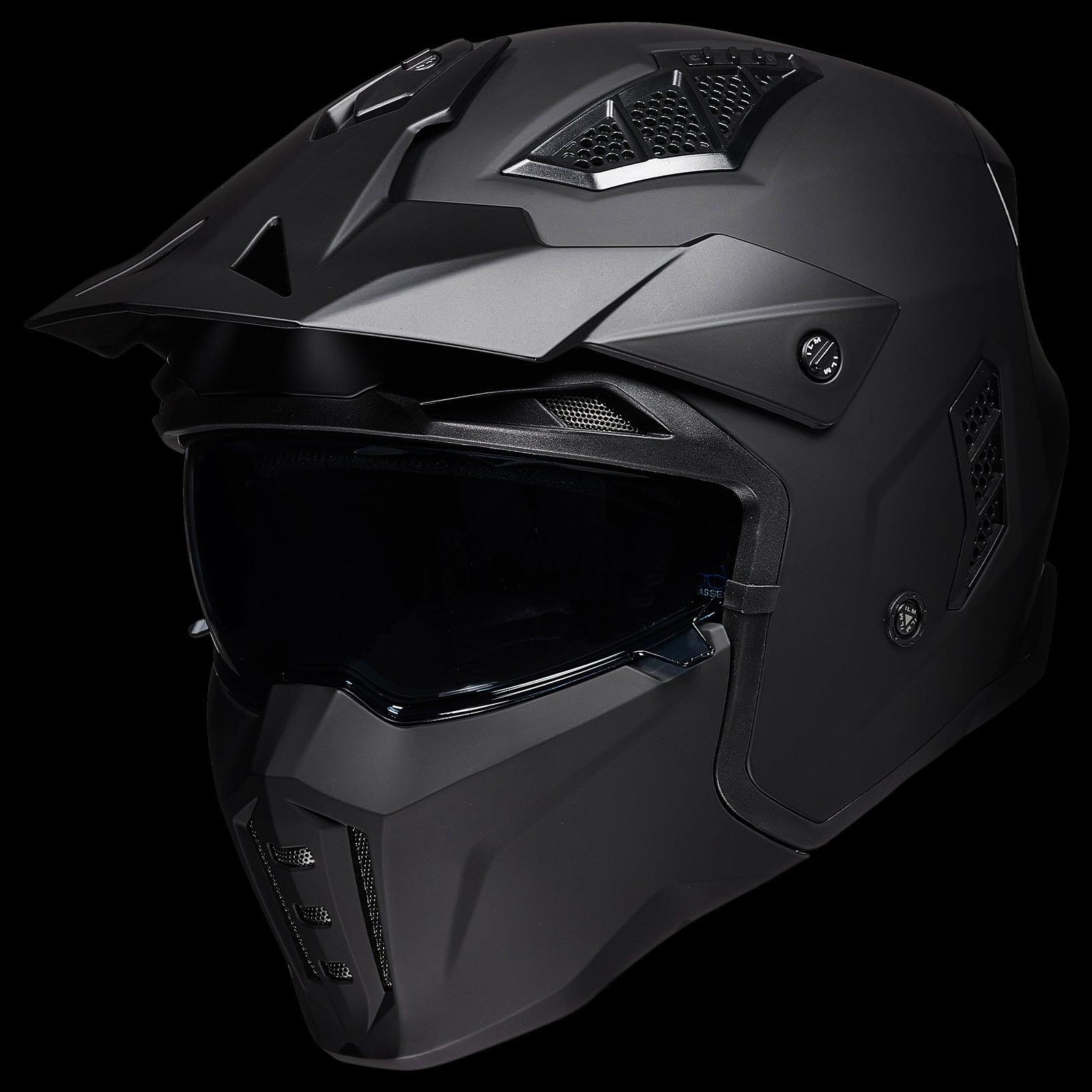 ILM Open Face Motorcycle 3/4 Half Helmet Model Z302 - ILM
