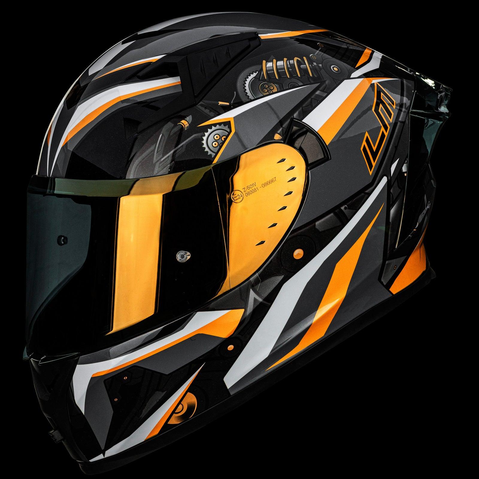 ILM Full Face Motorcycle Helmet Model Z501 - ILM