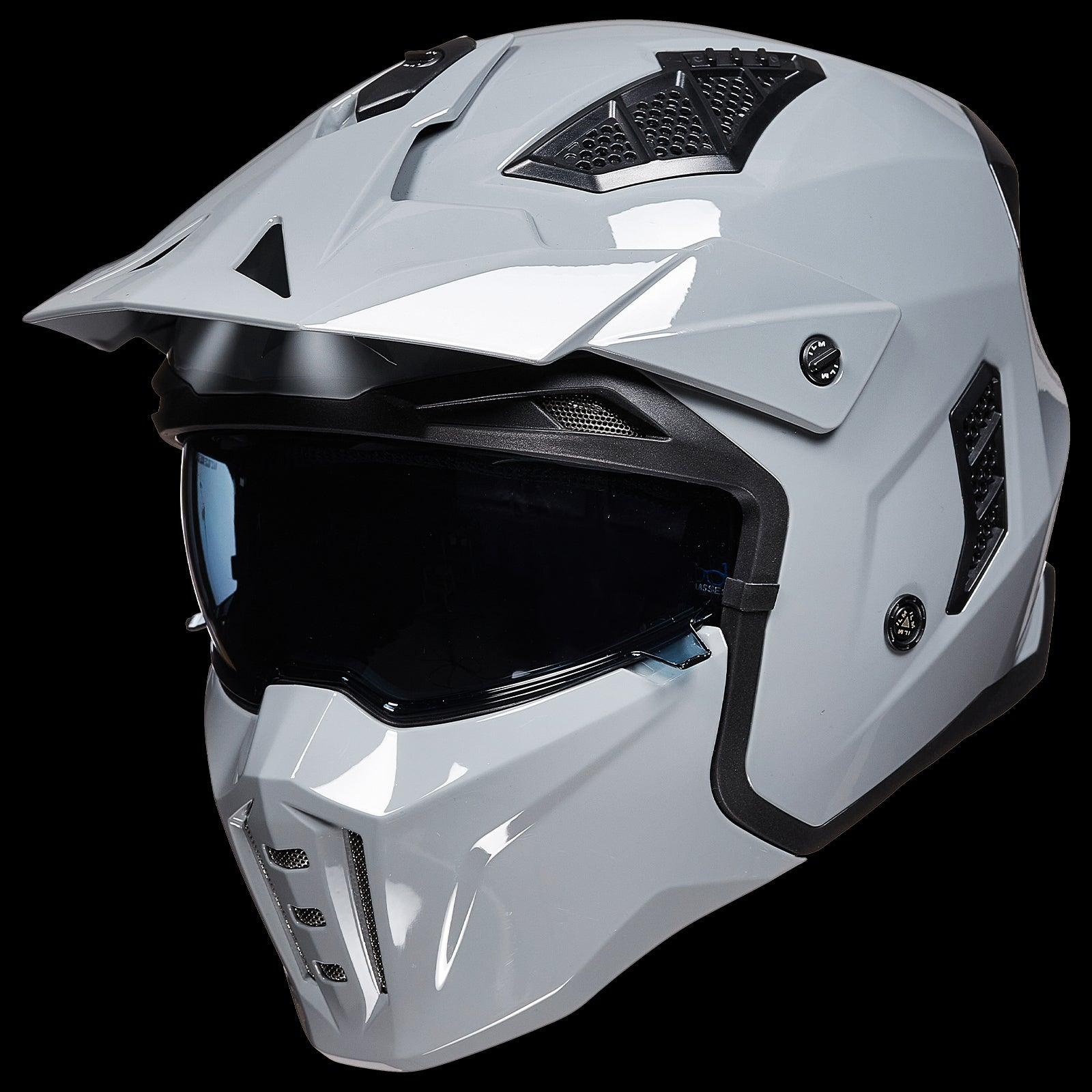 ILM Open Face Motorcycle 3/4 Half Helmet Model Z302 - ILM