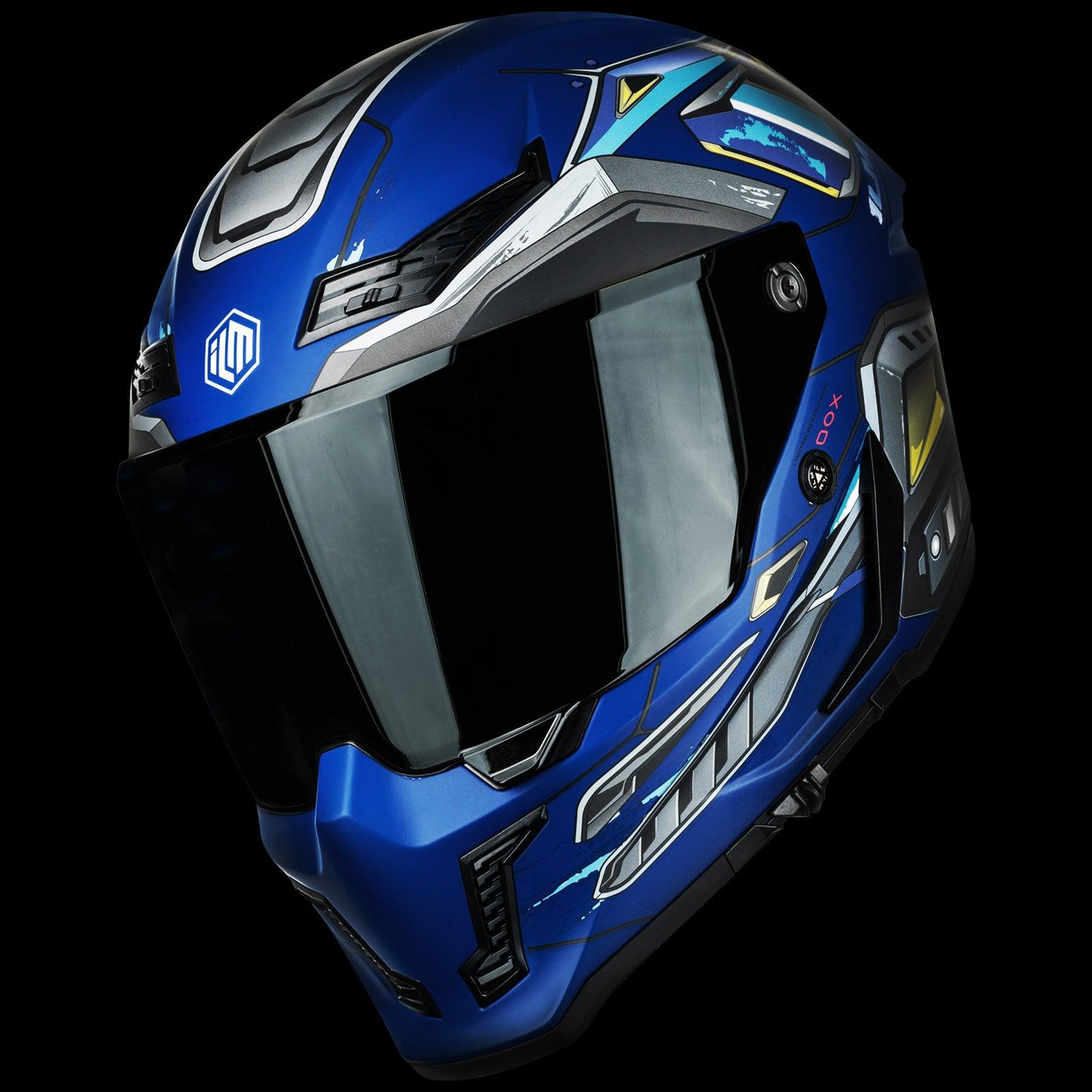 ILM Full Face Motorcycle Helmets Racing Helmet Model MF509 - ILM
