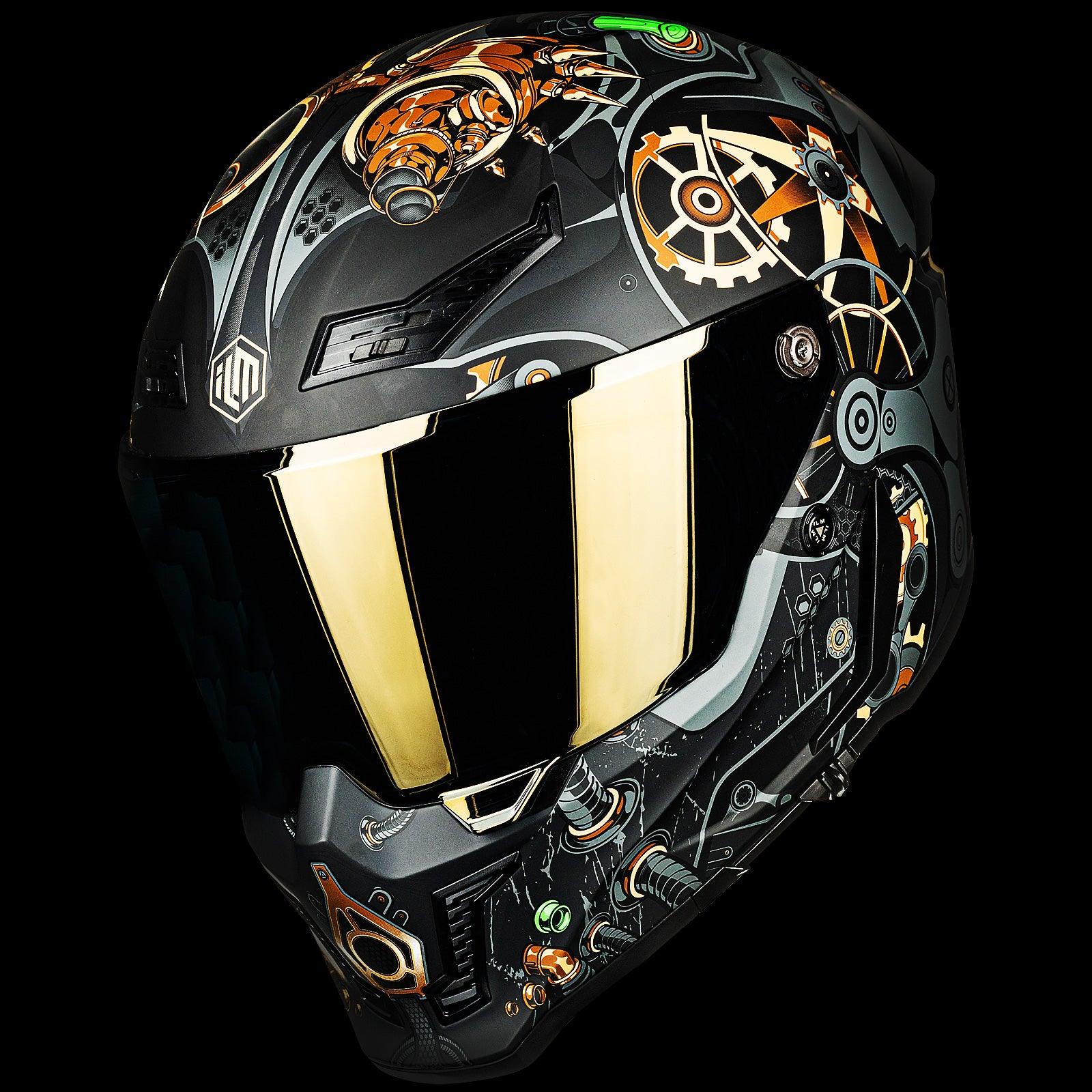 ILM Full Face Motorcycle Helmets Racing Helmet Model MF509 - ILM