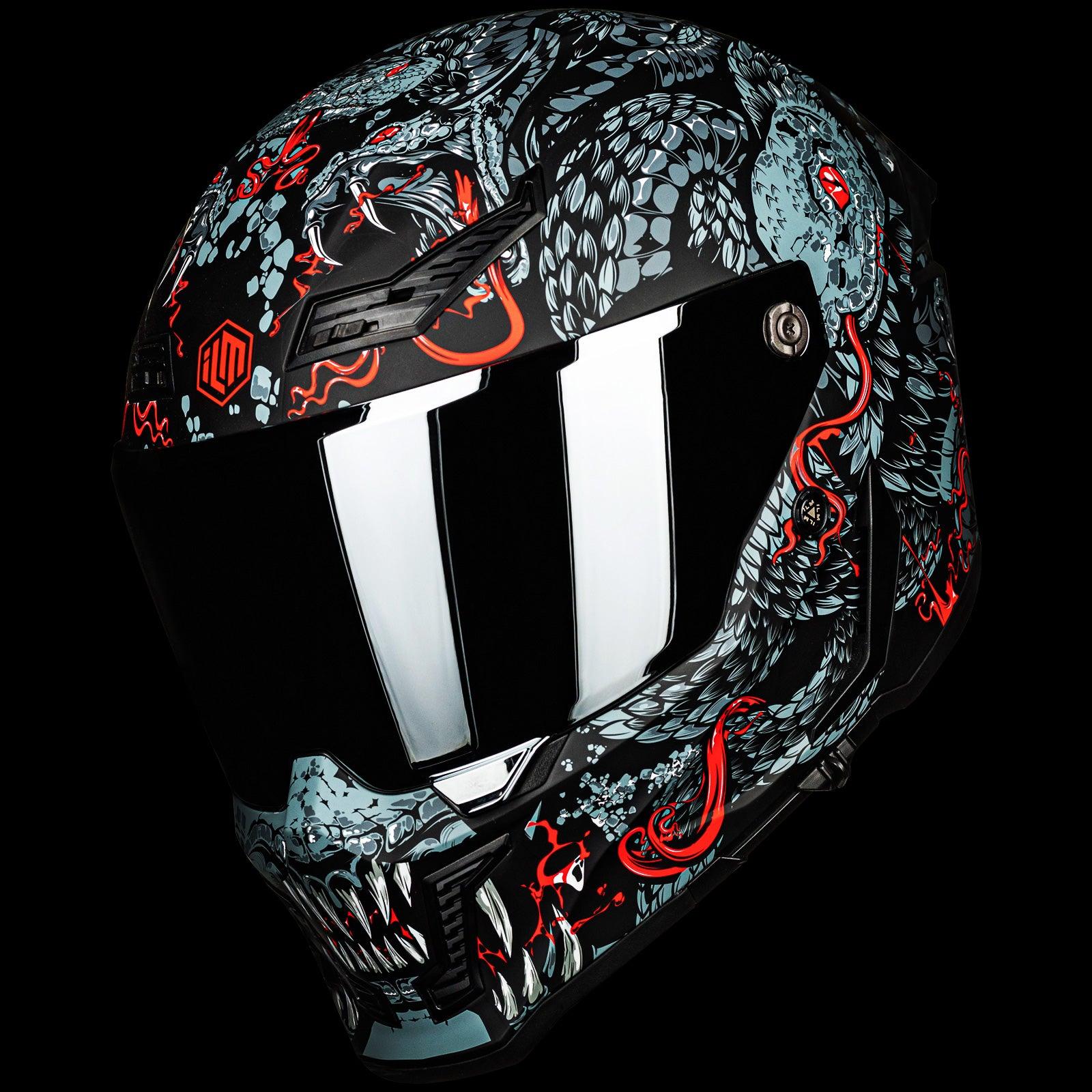 ILM Full Face Motorcycle Helmets Racing Helmet Model MF509 - ILM