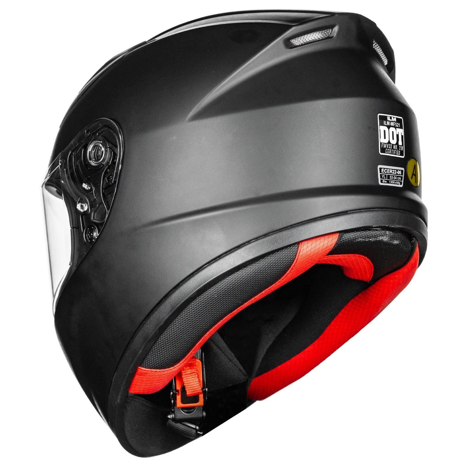 ILM Youth Kids Full Face Motorcycle Helmet Model MF521 - ILM