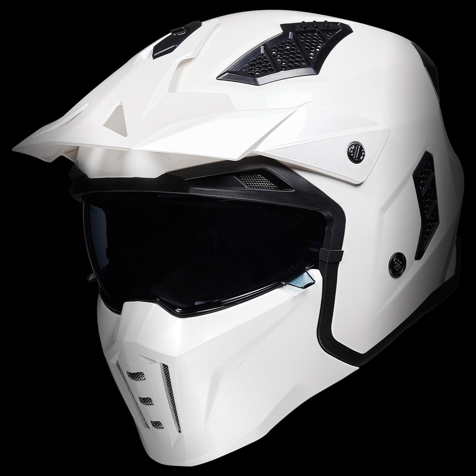 ILM Open Face Motorcycle 3/4 Half Helmet Model Z302 - ILM