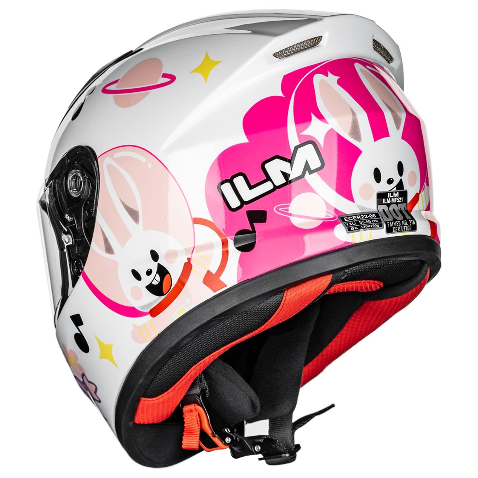 ILM Youth Kids Full Face Motorcycle Helmet Model MF521 - ILM