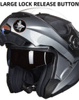ILM Modular Full Face Motorcycle Helmet Model DP998 - ILM