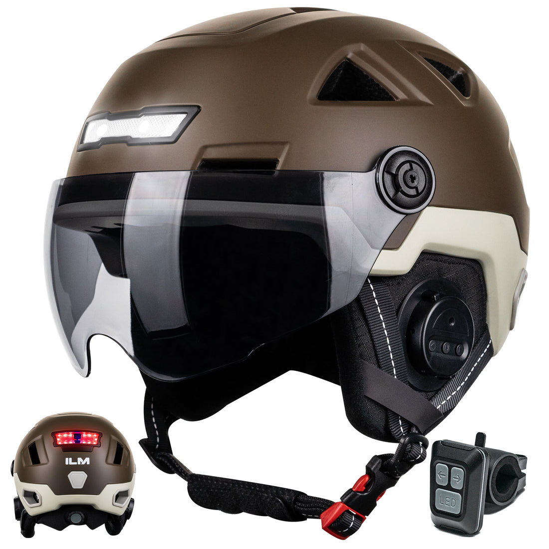 ILM Smart Helmet for Scooters Model E3-12LS