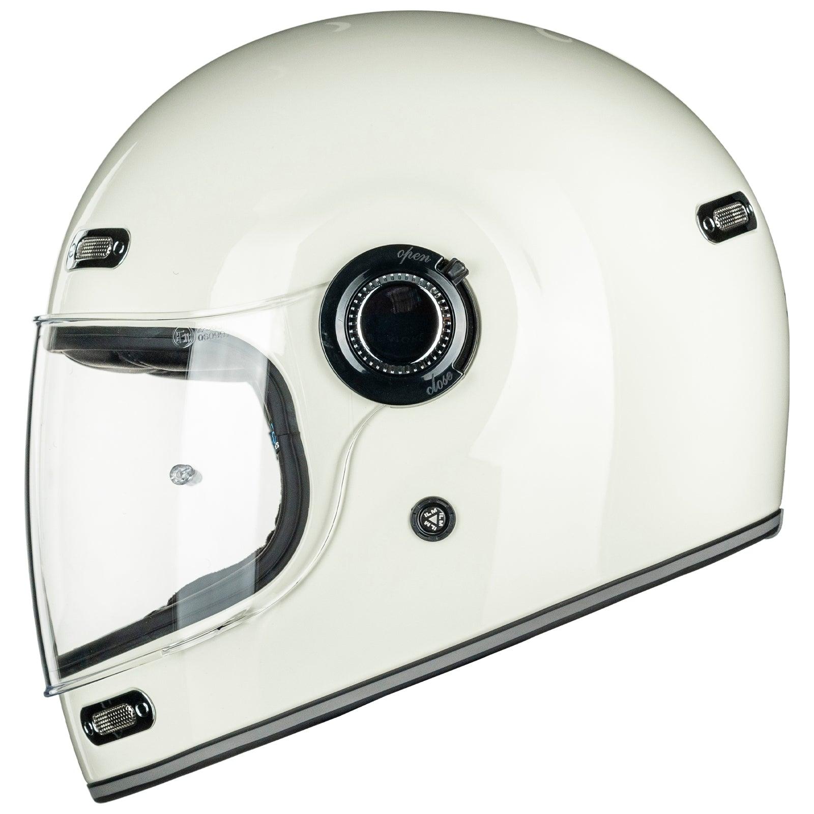 ILM Retro Full Face Motorcycle Helmet Model Z503 - ILM