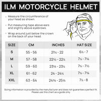 ILM Dual Sport Adventure Motorcycle Helmet Model WS902