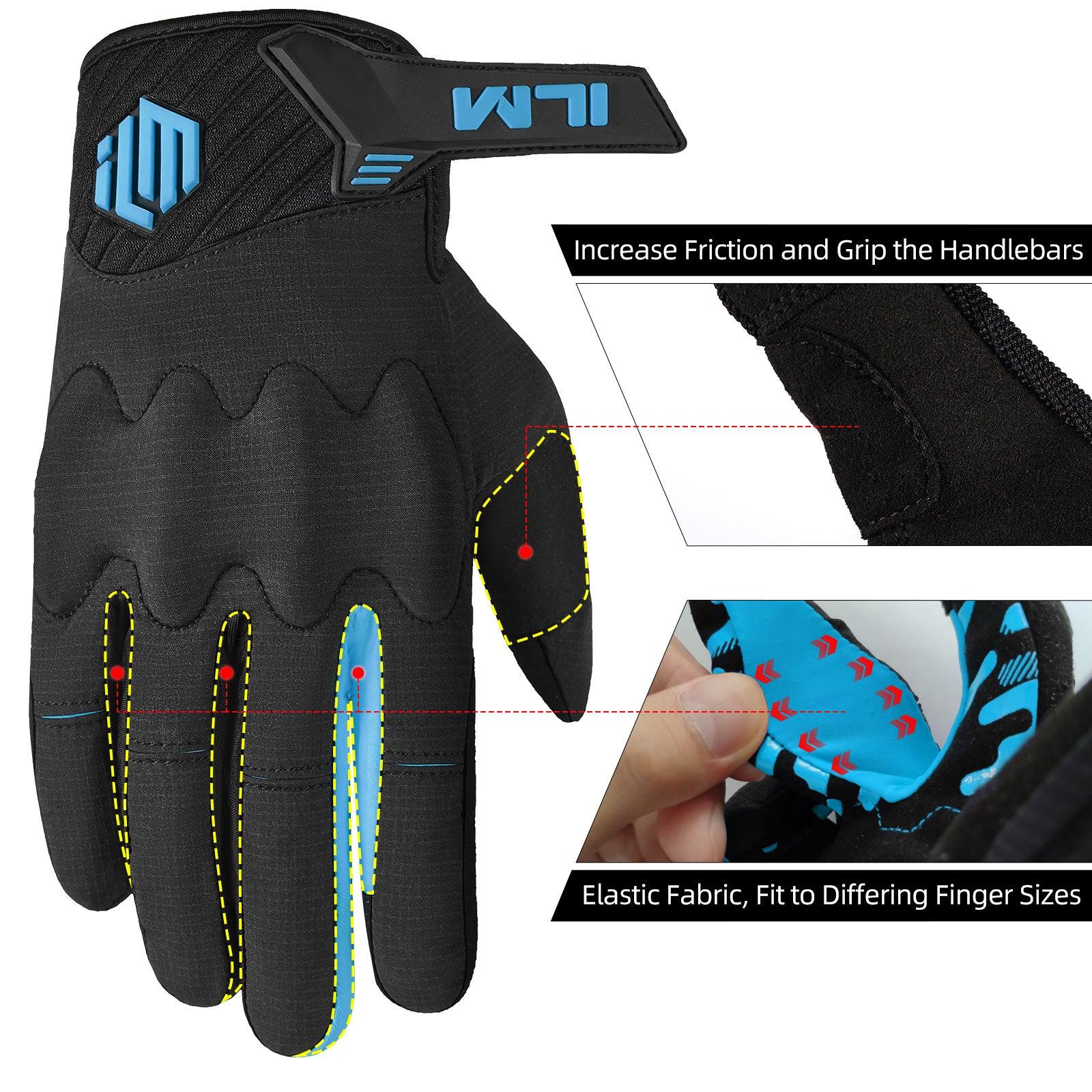 ILM Motorcycle Gloves Model JC38 - ILM