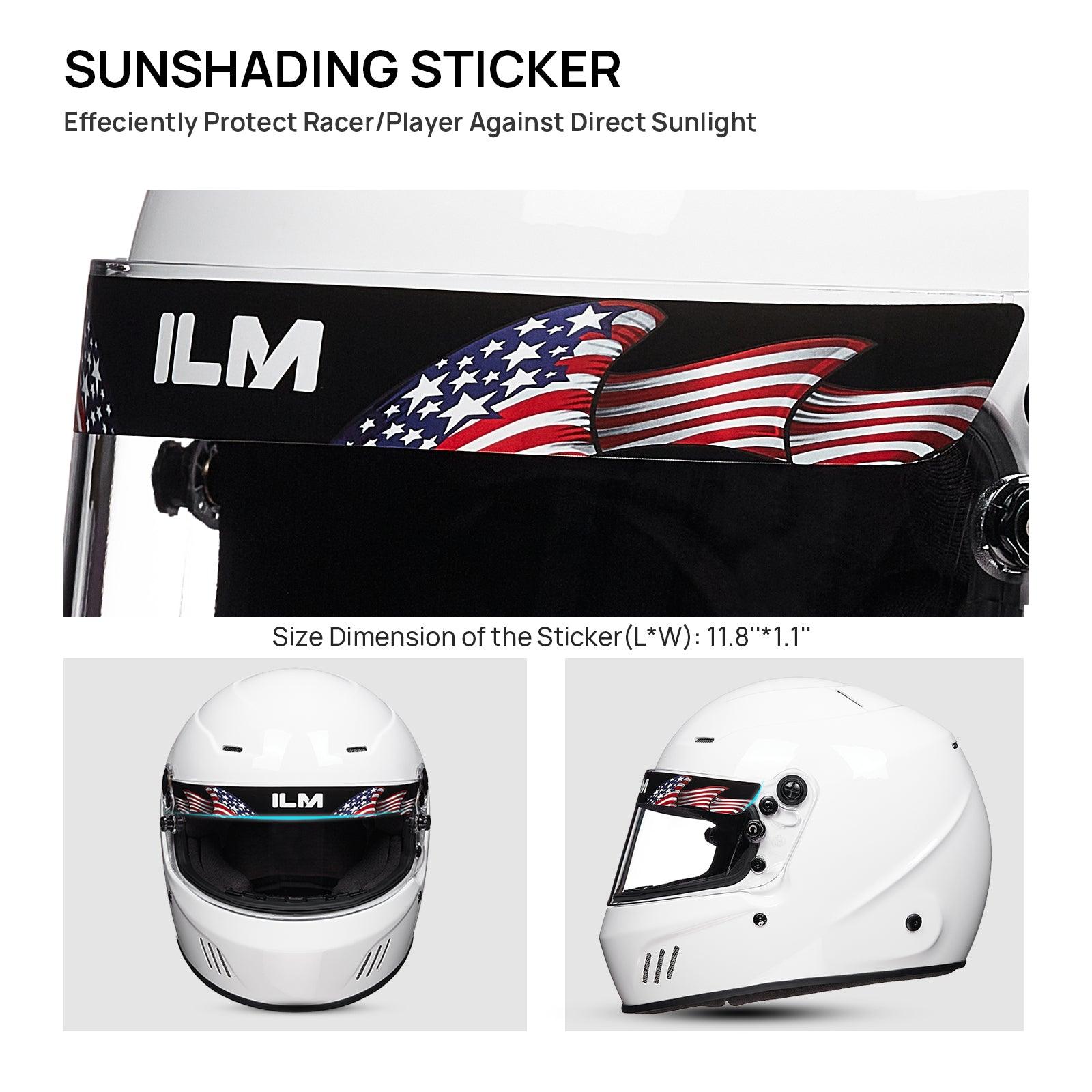 ILM Snell SA2020 Full Face Auto Car Racing Helmets Model 760 - ILM