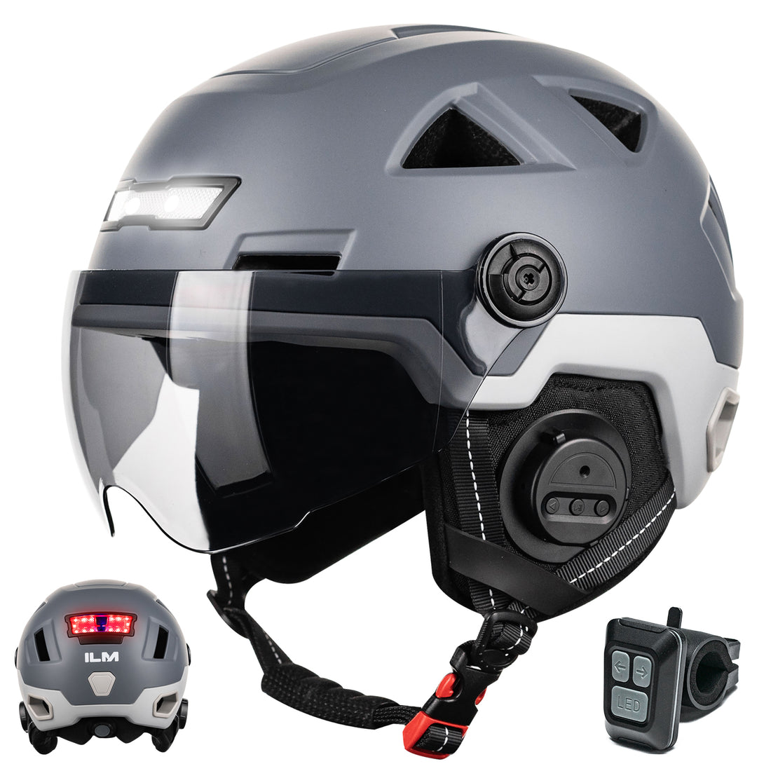 ILM Smart Helmet for Scooters Model E3-12LS